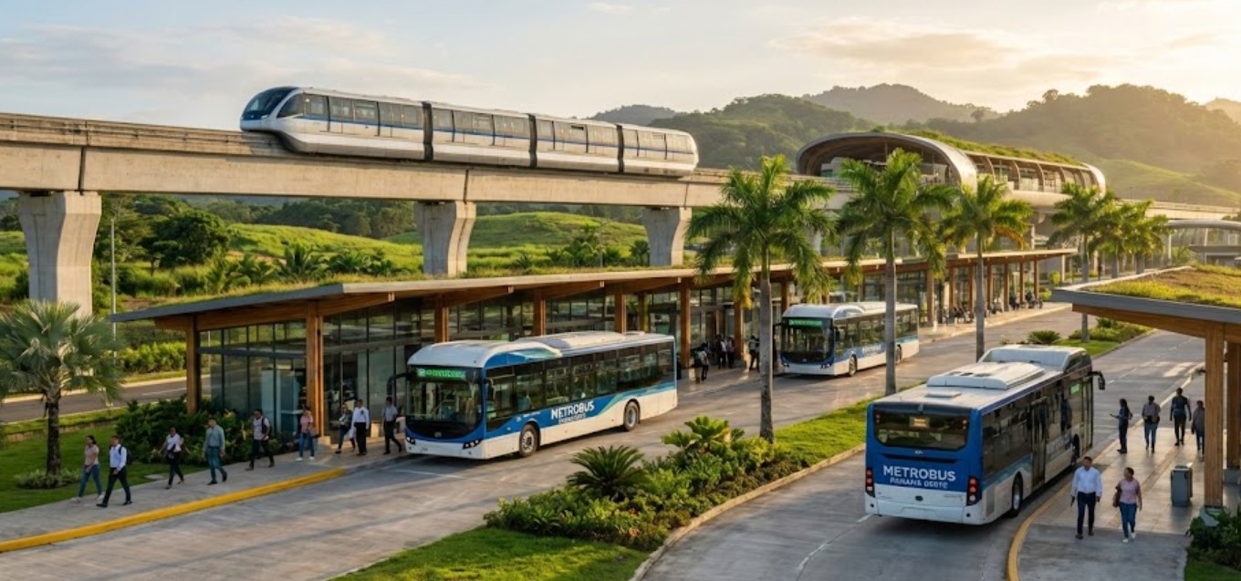 CAF y Unión Europea impulsan reingeniería total del transporte en Panamá Oeste