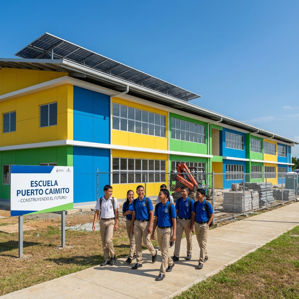 Inicia Construcción del Nuevo Centro Educativo en Puerto Caimito