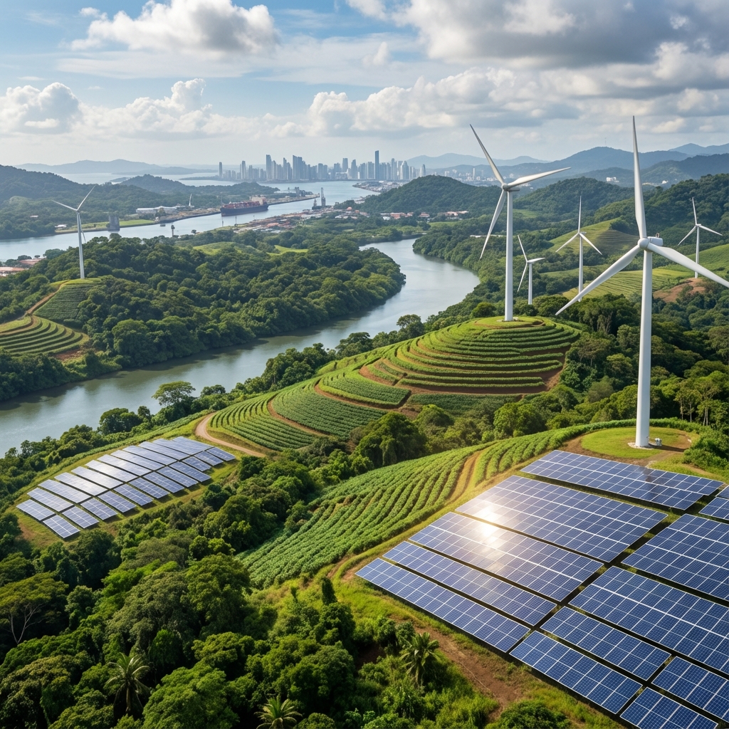 Panamá Impulsa Nuevos Proyectos de Energía Solar y Eólica para 2025