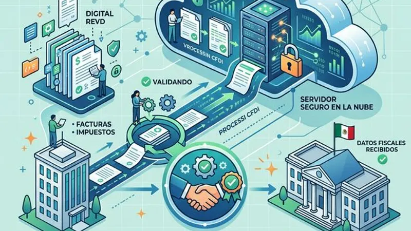 Proceso seguro de un PAC enviando facturas a la DGI